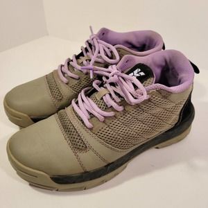 Kujo Yardwear Yard Work Gardening Shoes Womens 6.5 Men's 5 Gray Purple